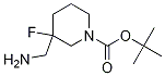 3-氨基甲基-3-氟哌啶-1-羧酸叔丁酯结构式_1219832-36-6结构式