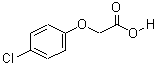 对氯苯氧乙酸结构式_122-88-3结构式