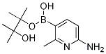 6-氨基-2-甲基吡啶-3-硼酸频那醇酯结构式_1220219-97-5结构式