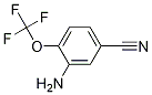 3-氨基-4-(三氟甲氧基)苯甲腈结构式_1220630-86-3结构式