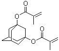 1,3-金刚烷二醇二甲基丙烯酸酯结构式_122066-43-7结构式