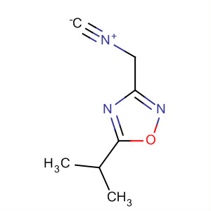 3-(异氰基甲基)-5-异丙基-1,2,4-噁二唑结构式_122384-66-1结构式