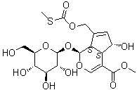 鸡屎藤苷甲酯结构式_122413-01-8结构式