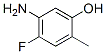 5-氨基-4-氟-2-甲基苯酚结构式_122455-85-0结构式