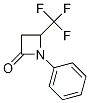 1-苯基-4-(三氟甲基)氮杂啶-2-酮结构式_1224599-69-2结构式