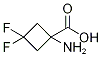 1-氨基-3,3-二氟-环丁烷羧酸结构式_1225532-86-4结构式