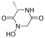 (s)-(9ci)-1-羟基-3-甲基-2,5-哌嗪二酮结构式_122556-76-7结构式