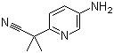 2-(5-氨基吡啶-2-基)-2-甲基丙腈结构式_1226776-95-9结构式