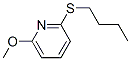 (9CI)-2-(丁基硫代)-6-甲氧基-吡啶结构式_122734-02-5结构式