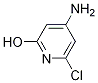 4-氨基-6-氯吡啶-2-醇结构式_1227600-15-8结构式