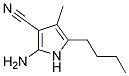2-氨基-5-丁基-4-甲基-1H-吡咯-3-甲腈结构式_1227958-01-1结构式