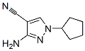 3-Amino-1-cyclopentyl-1H-pyrazole-4-carbonitrile Structure,122799-98-8Structure