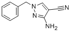3-氨基-1-苄基-1H-吡唑-4-甲腈结构式_122800-01-5结构式