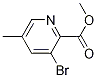 3-溴-5-甲基吡啶甲酸甲酯结构式_1228880-68-9结构式