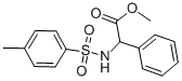 Methyl 2-([(4-methylphenyl)sulfonyl]amino)-2-phenylacetate Structure,1233-56-3Structure