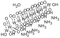 偏钨酸铵水合物结构式_12333-11-8结构式