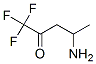 4-氨基-1,1,1-三氟-2-戊酮结构式_123420-62-2结构式