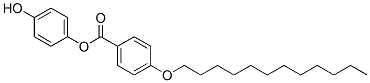 4-羟基苯基4-(十二基氧基)苯甲酸盐结构式_123436-82-8结构式