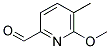 (9ci)-6-甲氧基-5-甲基-2-吡啶羧醛结构式_123506-65-0结构式