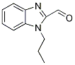 1-丙基-1H-苯并咪唑-2-甲醛结构式_123511-50-2结构式