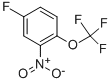 4-Fluoro-2-nitro-1-(trifluoromethoxy)benzene Structure,123572-62-3Structure
