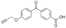 4-(4-(2-丙炔氧基)苯甲酰基)苯甲酸结构式_1236196-77-2结构式