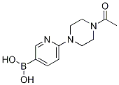 2-(4-乙酰基哌嗪-1-基)吡啶-5-硼酸结构式_1236360-37-4结构式