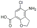 4-Amino-5-chloro-2,3-dihydrobenzofuran-7-carboxylic acid Structure,123654-26-2Structure