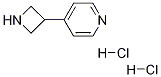 4-(氮杂啶-3-基)吡啶双盐酸盐结构式_1236791-32-4结构式