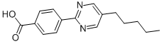 5-戊基嘧啶-2-基-4-苯甲酸结构式_123704-47-2结构式