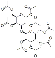 1,2,4,6-Tetra-o-acetyl-3-o-(2,3,4,6-tetra-o-acetyl-alpha-d-galactopyranosyl)-d-galactose Structure,123809-61-0Structure