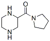 (9CI)-1-(2-哌嗪羰基)-吡咯烷结构式_123866-43-3结构式
