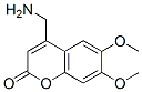 4-氨甲基-6,7-二甲氧基香豆素结构式_123891-64-5结构式