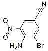 4-氨基-3-溴-5-硝基苯甲腈结构式_1239720-33-2结构式