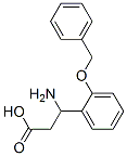 3-氨基-3-(2-苄氧基苯基)-丙酸结构式_124082-16-2结构式
