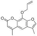8-烯丙氧基-4,9-二甲基补骨脂素结构式_1241916-83-5结构式