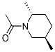 反式-(9ci)-1-乙酰基-2,5-二甲基哌啶结构式_124211-78-5结构式