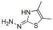 2-肼基-4,5-二甲基-1,3-噻唑盐酸盐结构式_124285-37-6结构式