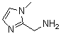2-氨基甲基-1-甲基咪唑结构式_124312-73-8结构式