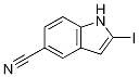 2-Iodo-1h-indole-5-carbonitrile Structure,1243279-26-6Structure