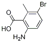 6-氨基-3-溴-2-甲基苯甲酸结构式_124341-06-6结构式