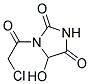 (9ci)-1-(氯乙酰基)-5-羟基-2,4-咪唑啉二酮结构式_124443-51-2结构式
