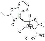 丙匹西林钾结构式_1245-44-9结构式