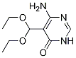 6-氨基-5-(二乙氧基甲基)嘧啶-4(3h)-酮结构式_1245645-33-3结构式