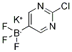 (2-氯嘧啶-5-基)三氟硼酸钾结构式_1245906-70-0结构式