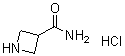 氮杂丁烷-3-羧酰胺盐酸盐结构式_124668-45-7结构式