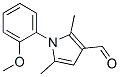 1-(2-Methoxyphenyl)-2,5-dimethyl-1H-pyrrole-3-carbaldehyde Structure,124678-35-9Structure