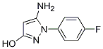 5-氨基-1-(4-氟苯基)-1H-吡唑-3-醇结构式_1247169-18-1结构式