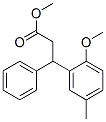 Methyl 3-(2-methoxy-5-methylphenyl)-3-phenylpropionate Structure,124937-62-8Structure