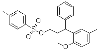 2-Methoxy-5-methyl-g-phenyl-benzenepropanol 1-(4-methylbenzenesulfonate) Structure,124937-85-5Structure